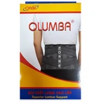 Đai thắt lưng Olumba Orbe size L màu ghi hỗ trợ giảm đau, cố định cột sống