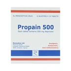 Thuốc Propain 500 Remedica điều trị viêm khớp dạng thấp (10 vỉ x 10 viên)