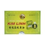 Dầu gió Kim Linh 6ml giảm cảm ho, sổ mũi, đau nhức xương khớp (12 chai)
