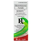 Thuốc xịt mũi Momate 50mcg Glenmark điều trị viêm mũi dị ứng (60 liều)