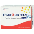 Thuốc Tenofovir 300-MV US Pharma điều trị nhiễm HIV-1, dự phòng sau phơi nhiễm HIV (3 vỉ x 10 viên)