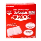 Miếng dán giữ nhiệt Salonpas Jikabari Hisamitsu 8.4x13cm (8 miếng) giúp làm ấm, làm dễ chịu vùng da đau và tê cứng