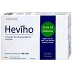 Viên uống giảm ho long đờm Heviho Thái Minh (2 vỉ x 10 viên)