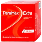 Viên nén Paralmax Extra 500mg/65mg Boston giảm đau nhẹ đến trung bình và hạ sốt  (15 vỉ x 12 viên)