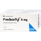 Thuốc Predsantyl 4mg Hasan kháng viêm và miễn dịch (10 vỉ x 10 viên)
