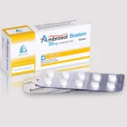 Thuốc Ambroxol Boston 30mg Boston điều trị viêm phế quản, hen phế quản (3 vỉ x 10 viên)
