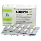 Thuốc Sentipec 50mg Boston trị chứng lo âu, rối loạn hành vi (5 vỉ x 10 viên)