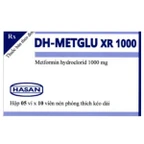 Thuốc DH-Metglu XR 1000 Hasan điều trị tiểu đường típ 2 (5 vỉ x 10 viên)