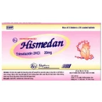 Thuốc Hismedan 20mg Khánh Hòa điều trị triệu chứng đau thắt ngực ổn định không được kiểm soát đầy đủ (2 vỉ x 20 viên)