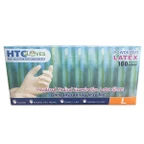 Găng tay y tế có bột HTC gloves size L (100 cái) Powdered Latex