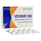 Thuốc Vexinir 300 Akums điều trị nhiễm khuẩn do vi khuẩn (3 vỉ x 10 viên) 
