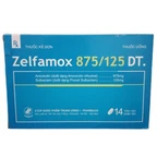 Thuốc Zelfamox 875/125mg DT. Pharbaco điều trị nhiễm khuẩn (2 vỉ x 7 viên)