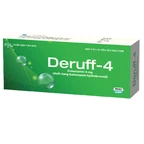 Thuốc Deruff 4mg Davipharm điều trị chứng sa sút trí tuệ từ nhẹ đến trung bình (3 vỉ x 10 viên)