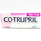 Thuốc Co-Trupril 20mg/12.5mg Getz điều trị tăng huyết áp nhẹ và vừa (2 vỉ x 14 viên)