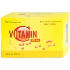 Thuốc Vitamin C 500mg Quapharco điều trị bệnh do thiếu Vitamin C (10 vỉ x 10 viên)