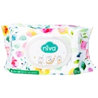 Khăn giấy ướt Niva Baby làm sạch, kháng khuẩn và giữ vệ sinh (100 miếng)