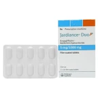 Viên nén Jardiance Duo 5mg/1000mg Boehringer điều trị đái tháo đường típ 2 (3 vỉ x 10 viên)