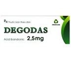 Thuốc Degodas 2,5mg Medisun điều trị và phòng ngừa bệnh loãng xương (3 vỉ x 10 viên)