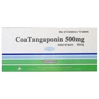 Thuốc Coatangaponin 500mg Donaipharm điều trị triệu chứng các cơn chóng mặt (2 vỉ x 10 viên)