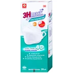 Khẩu trang 4 lớp Vĩnh Tiến 4D 3Hmask màu trắng (20 cái) ngăn khói bụi, vi khuẩn