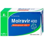 Thuốc Molravir 400 Boston điều trị Covid-19 nhẹ đến trung bình (2 vỉ x 10 viên)