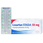 Viên nén Losartan Stada 50mg điều trị tăng huyết áp, giảm nguy cơ đột quỵ (2 vỉ x 15 viên)