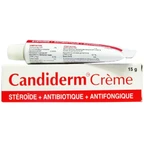 Kem bôi Candiderm Crème Glenmark điều trị nhiễm trùng da (15g)