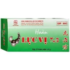 Hoàn Lục Vị TW3 Foripharm dùng cho tinh huyết suy kém, mỏi gối, đau lưng, ra mồ hôi (10 viên)
