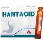 Hỗn dịch uống Hantacid 10ml CPC1HN điều trị rối loạn tiêu hóa, trào ngược dạ dày - thực quản (30 ống)