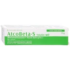 Thuốc mỡ Atcobeta-S Atco Laboratories Limited giảm biểu hiện viêm của bệnh da tăng sinh tế bào sừng (15g)