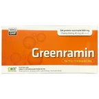 Thuốc Greenramin Hà Tây điều trị tình trạng thiếu hụt sắt, thiếu máu do thiếu sắt (10 lọ x 15ml)