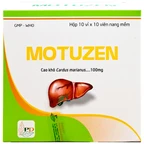 Thuốc Motuzen Phương Đông điều trị hỗ trợ tổn thương gan (10 vỉ x 10 viên)