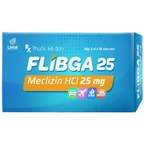 Thuốc Flibga 25 Medisun điều trị buồn nôn, chóng mặt (3 vỉ x 10 viên)