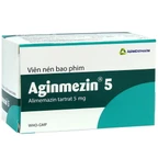 Thuốc Aginmezin 5 Agimexpharm điều trị dị ứng hô hấp, viêm mũi, hắt hơi, sổ mũi (10 vỉ x 25 viên)