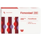 Thuốc Fenostad 200mg Stella Pharm hỗ trợ chế độ ăn kiêng và chế độ điều trị không dùng thuốc (3 vỉ x 10 viên)