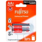 Pin Fujitsu Alkaline LR6 (2B) AA FU-W-FI (vỉ 2 viên) dùng cho các thiết bị điện tử