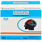 Thuốc Saihasin 600mg/5ml Hataphar điều trị và hỗ trợ phục hồi hệ thống thần kinh (4 vỉ x 5 ống)