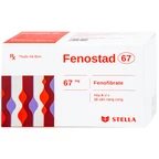 Thuốc Fenostad 67mg Stella điều trị các rối loạn lipid (6 vỉ x 10 viên)