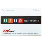 Thuốc Ufur Capsule TTY Biopharm điều trị các loại ung thư, ung thư dạ dày (7 vỉ x 10 viên)