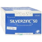 Thuốc Silverzinc 50 OPV phòng ngừa và điều trị thiếu kẽm (10 vỉ x 10 viên)