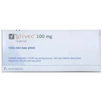 Thuốc Glivec 100mg Novartis điều trị bệnh bạch cầu tủy mạn (6 vỉ x 10 viên)