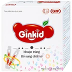 Siro Ginkid nhuận tràng bổ sung chất xơ giúp tiêu hóa tốt, giảm táo bón (3 vỉ x 5 ống x 10ml)