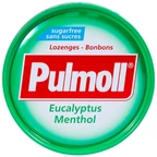 Kẹo Ngậm Không Đường Pulmoll Eucalyptus Menthol (45g)