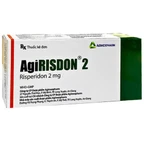Thuốc AgiRISDON 2 Agimexpharm điều trị các bệnh loạn thần (10 vỉ x 10 viên)