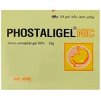 Thuốc Phostaligel Nic Pharma điều trị viêm thực quản, viêm dạ dày cấp và mạn tính (20 góI)