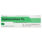 Kem bôi da Hydrocortison 1% VCP Hà Nội điều trị bệnh viêm da, bệnh eczema cấp và mạn 15g