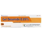 Gel Desonide 0,05% Vcp điều trị viêm da cơ địa từ nhẹ đến trung bình (15g)