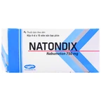 Thuốc Natondix 750mg Savi chống viêm, giảm các cơn đau, cứng khớp do thoái hóa khớp (4 vỉ x 15 viên)