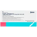 Thuốc nhỏ mắt Taflotan-S 0.3ml Santen giảm áp lực nội nhãn cao do glaucoma góc mở hoặc tăng nhãn áp (30 lọ)