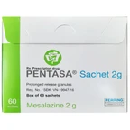 Cốm Pentasa Sachet 2g Ferring điều trị viêm loét đại tràng, bệnh Crohn (60 gói) 